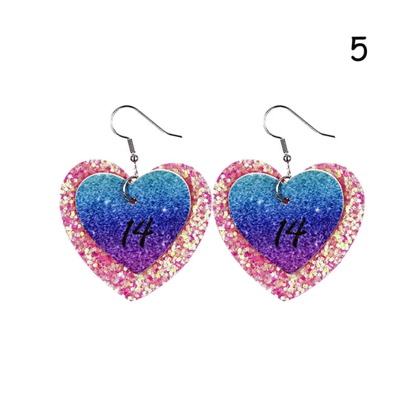 Xihbxyly Liquidación de verano Endgame en forma de corazón, San Valentín de Piece sintética, mujeres y niñas, 1 pieza