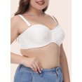 thumbnail image 2 of Soutien-gorge Sans Bretelles pour Femmes Grande Taille Invisible Convertible Bandeau, 2 of 8