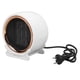 thumbnail image 1 of Calentador eléctrico portátil pequeño de 1200W, calentador silencioso de calentamiento rápido, ventilador combinado para escritorio, UE, 220V-240V, blanco, 1 of 10