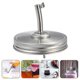 thumbnail image 2 of Jar Oil Spout Lid Metal Oil Spout Oil Bottle Replacement Lid Stainless Steel Jar Lid for Kitchen, 2 of 3