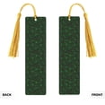 thumbnail image 2 of Kdxio Green Bright Web with Spiders Print Metal Tassel Bookmarks,Perfect Gift for Art Lovers and Bookworms Metal Bookmarks for Women, 2 of 8