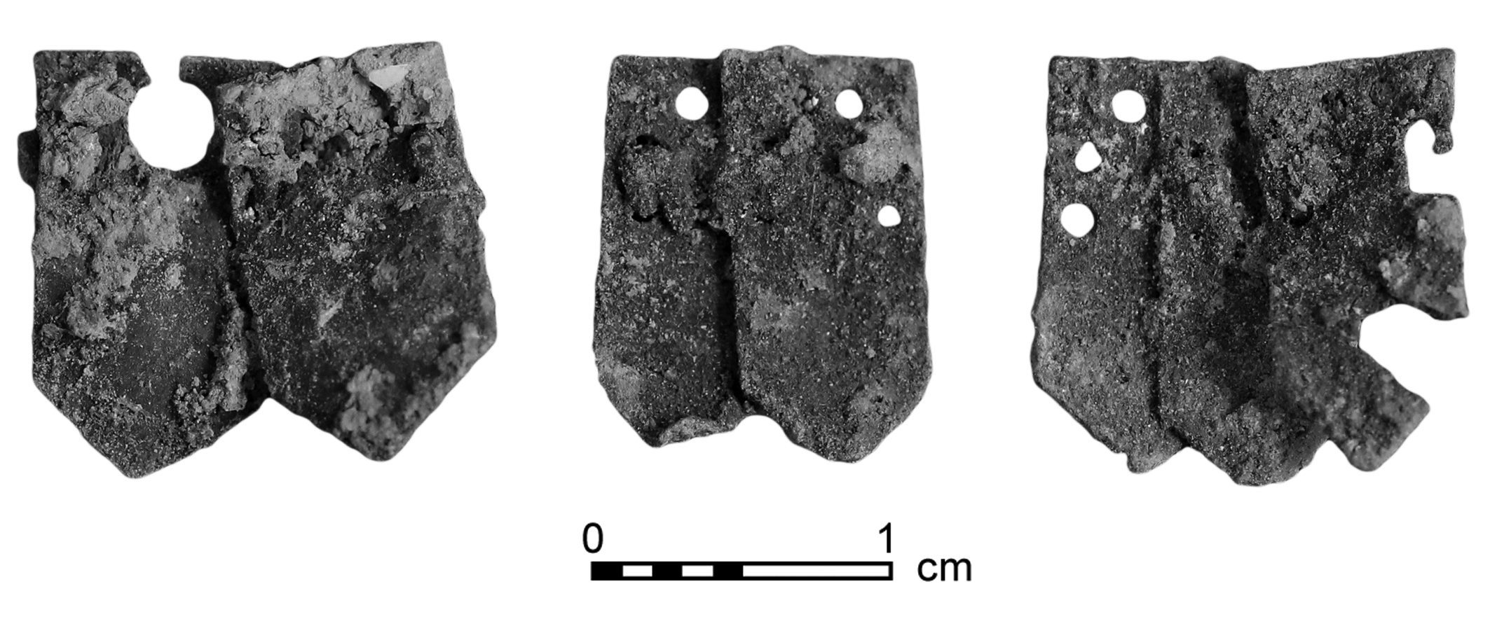 LAMINATED POSTER24X36 Bronze scales from Roman armour found at Legio