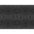 thumbnail image 1 of Ahgly Company Machine Washable Indoor Rectangle Transitional Midnight Gray Area Rugs, 7' x 9', 1 of 7