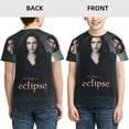thumbnail image 4 of The Twilight Saga Youth T-Shirts Graphic Shirts Blouse For Teen Boys Girls Casual Short Sleeve Tee Tops X-Small, 4 of 6