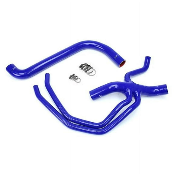 HPS Blue Reinforced Silicone Radiator Hose Kit Coolant for Ford 99-03 F150 Lightning 5.4L V8 Fits select: 1999-2003 FORD F150 SVT LIGHTNING