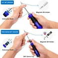 thumbnail image 3 of 191 in 1 Precision Screwdrivers Sets, Magnetic 1/4 Inch Nut Driver Set, Multi Repair Tool Kits for iPhone, Electronics, Computer, Tablet , Xbox, Playstation, Household, Nintendo, 3 of 8