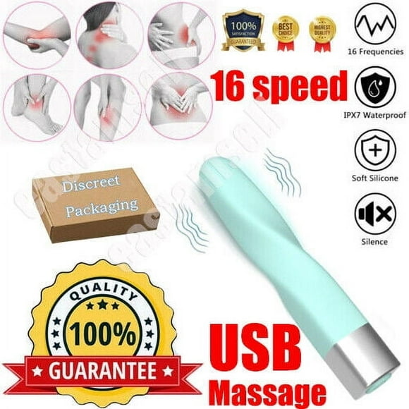 Handheld Massager 16 Speed Wand Vibration Massage Magic Whole Body Motor