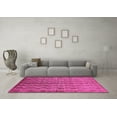 thumbnail image 3 of Ahgly Company Indoor Rectangle Oriental Pink Industrial Area Rugs, 8' x 10', 3 of 4