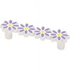 Whimsical Lavender Daisy Pull 3" C.C. L-PBF951Y-LAV-CP