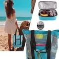 thumbnail image 5 of Multifunctional Refrigerated and Insulated Picnic Beach Camping Bag, Lunch Bag, Detachable Multifunctional Bag,B, 5 of 5