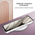 thumbnail image 4 of Feishell Marble Texture Design for Google Pixel 8 Case Support Wireless Charging Slim Glossy Shockproof Anti-Scratch Soft & Flexible Protective Phone Case for Women Girls,F, 4 of 6