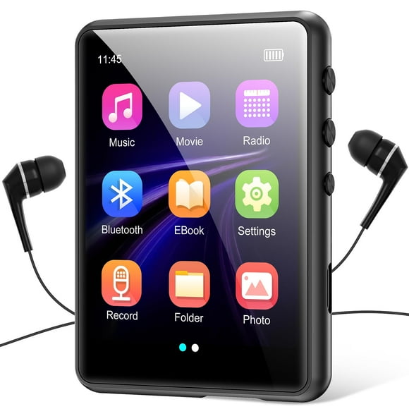 El reproductor MP3 contiene Bluetooth 5.3, 64 GB de memoria, 128 GB TF