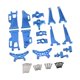 thumbnail image 3 of 1/14 RC Cars Repuestos de metal 8 piezas Repuesto Duradero Compacto Robusto Fácil azul, 3 of 9