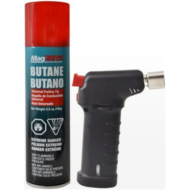 Magna MT778CK Micro Propane Self-Light Torch Kit with 5.6 oz Butane