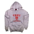 thumbnail image 2 of FDNY Hoodie Sweatshirt New York City Fire Department Screen Printed Shield 2..., 2 of 2