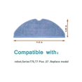 thumbnail image 2 of Vacuum Mop Replacement Pads For T7s T7s Plus S7 /s7 Maxv/s7 Maxv Plus/s7 Maxv Ultra Reusable Hard F, 2 of 5