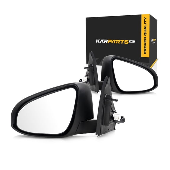 For Toyota Avalon 2013 2014 Door Mirror Driver and Passenger Side | Pair | Power | Heated | w/Memory | Paint to Match | Replacement For 8790607040, 8790107010 | TO1320292, TO1321292