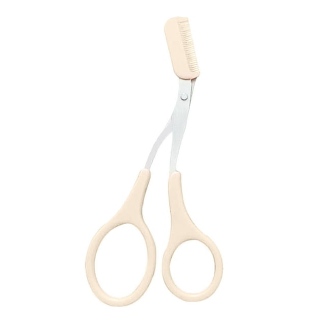 Tijeras para cejas tijeras recortadoras con peine para acortar la ceja