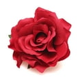 thumbnail image 3 of DreamLily Rose Flower Hair Clip Flamenco Dancer Pin up Flower Brooch BC10 (Z-Fuchsia), 3 of 5
