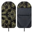 thumbnail image 6 of FUIALDOLG Car Seat Towel Cover, Compatible with Front Seat Van, Terry Cloth Car Seat Cover for Vans Cars Waterproof, Dark Camouflage Pattern, 6 of 7