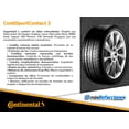 thumbnail image 3 of Llanta 265/40R20 Continental ContiSportContact 3 104Y XL, 3 of 6