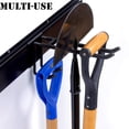 thumbnail image 3 of Walmann Wall Mount Tool Organizer, Mop And Broom Holder, Garage Storage Rack, Heavy Duty Garden Tool Storage Organization System, Holds Up To 300Lbs, 3 of 5