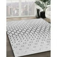thumbnail image 2 of Ahgly Company Indoor Rectangle Patterned Off-White Novelty Area Rugs, 2' x 4', 2 of 6