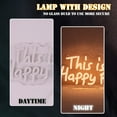 thumbnail image 4 of UPONRAY "This is My Happy Place" Neon Sign 13.8 x 6.1 Inch - Warm White LED Neon Light, Dimmable & USB Powered, Cozy Home Decor for Bedroom Living Room, 4 of 8