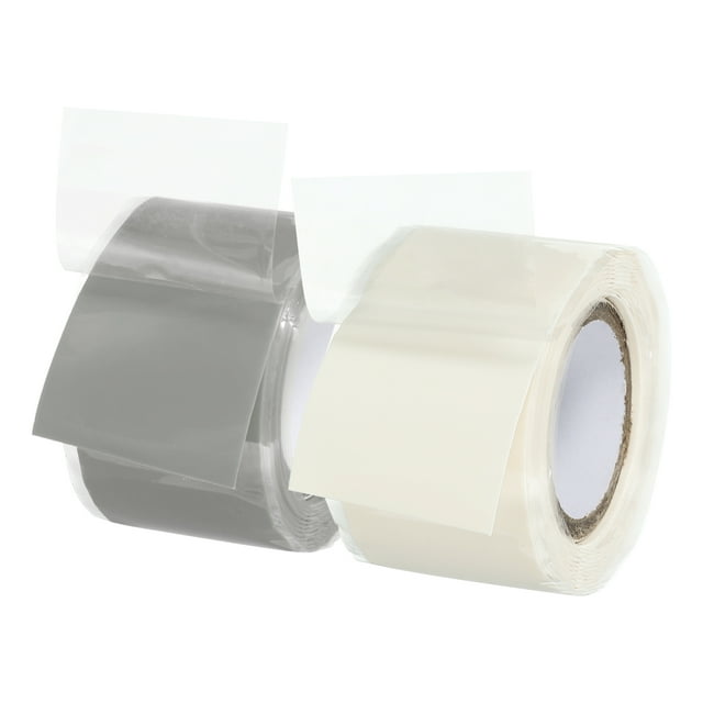 Unique Bargains Grip Tape, Self-Fusing Silicone Tape 5ft,Seal Repair Wrap Tape, Multicolor 2Pcs