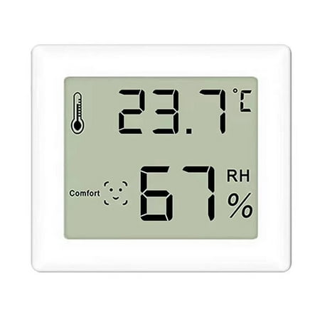

LCD Digital Hygrometer Thermometer Indoor Electronic Temperature Humidity Meter Sensor Gauge Humidity Monitoring Table