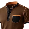 thumbnail image 3 of Mens Henley Shirt Long Sleeve Casual Button Up T-Shirts Fashion Cotton Blend Soft Pullover Knit, 3 of 3