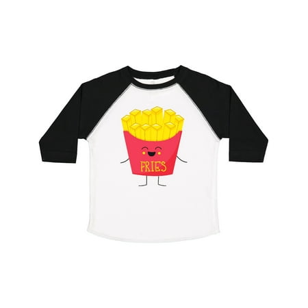 

Inktastic Cute Kawaii French Fries Gift Toddler Boy or Toddler Girl T-Shirt