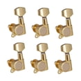 thumbnail image 2 of 6 Pieces Guitar String Tuning Pegs Left Handed Guitar Tuner for Folk Guitars, 2 of 8