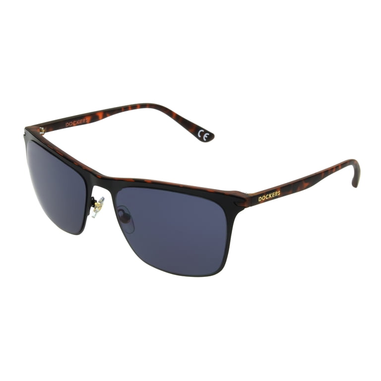 Dockers Rectangle Black Sunglasses - Lenses with Protection  display picture 3
