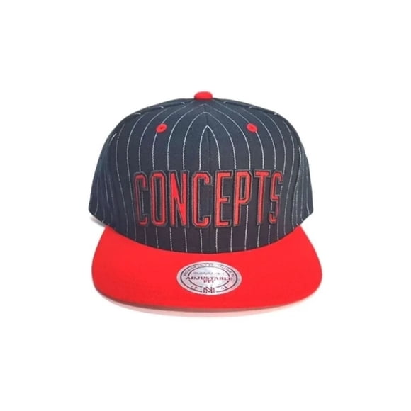 Gorra Mitchell & Ness Concepts Blk/RD