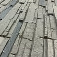 thumbnail image 3 of OTECKO Distinct 6 Pack Faux Stone Wall Panel 48 in x 13 in x 2 in Stacked Stone High Density Polyurethane Wall Siding Panels 24 sq ft, Easy Install, Interior/Exterior Volcano Ash (Dark Gray), 3 of 7