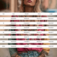 thumbnail image 3 of MEICHEN Women's Casual Retro V Neck Top Flower Embroidered Long Sleeve Top Summer T Shirts for Women, 3 of 6