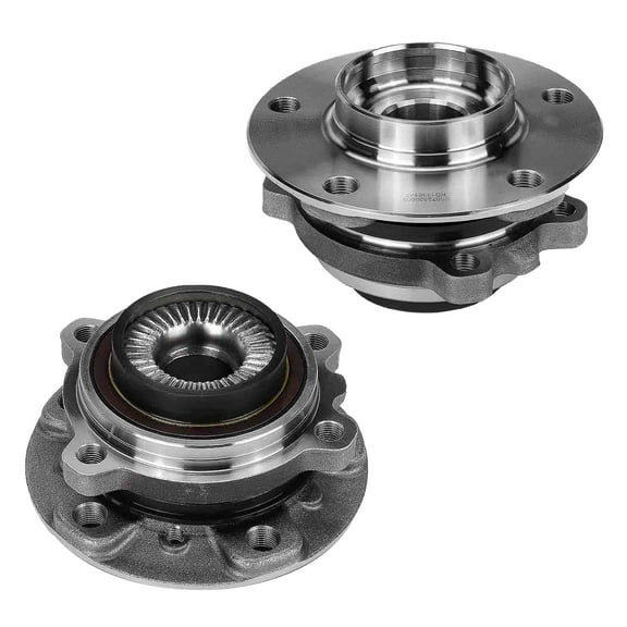 Detroit Axle - 2pc AWD Front Wheel Bearing Hubs for BMW X3 X4 535i 550i GT 740Ld 535d 640i 740Li 650i 528i 750i 750Li xDrive, Wheel Bearing and Hubs Assembly Replacement
