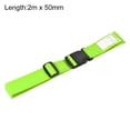 thumbnail image 2 of Uxcell 79'' Luggage Straps Suitcase Belts with Buckle Label Polypropylene Light Green 2Pcs, 2 of 6