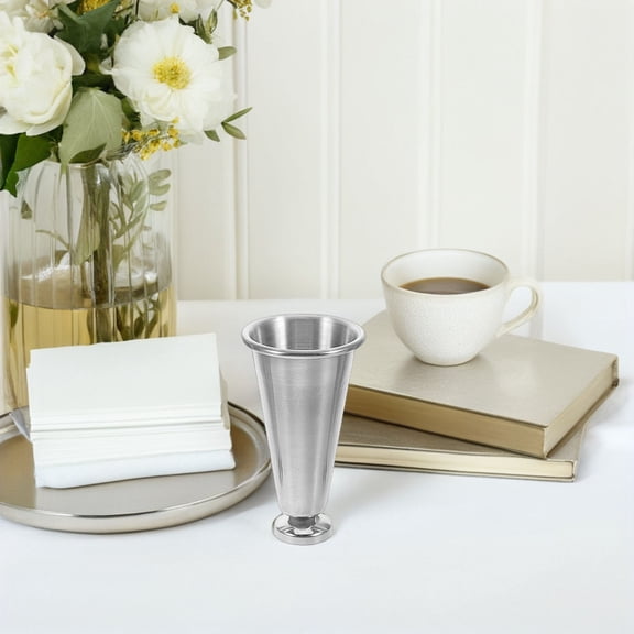 FRCOLOR Worgeous 5pcs Holy Communion Cups Stainless Steel Suitable for Church Services Religious Gatherings Reusable Tableware