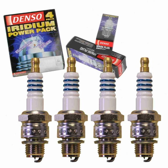 4 pc DENSO 5380 Iridium Power Spark Plugs for IWF24 Ignition Wire Secondary