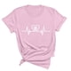 thumbnail image 3 of Fiudx Camisetas para Mujer Camiseta Informal de Manga Corta con Cuello Redondo y Estampado Informal a La Moda para Mujer, 3 of 3