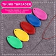 thumbnail image 7 of Holloyiver Needle Threader for Hand Sewing, 30 Pcs Plastic Wire Hook Simple Threader for Needles, Small Eye Needle Threader for Sewing, Machine Threader Tool for Sewing Crafting, 7 of 7