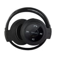 thumbnail image 2 of Methold Reproductor de MP3 Auriculares Bluetooth, auriculares deportivos inalámbricos Reproductor de MP3 con radio FM, auriculares estéreo Tarjeta TF Cables de audio/vídeo negro, 2 of 8