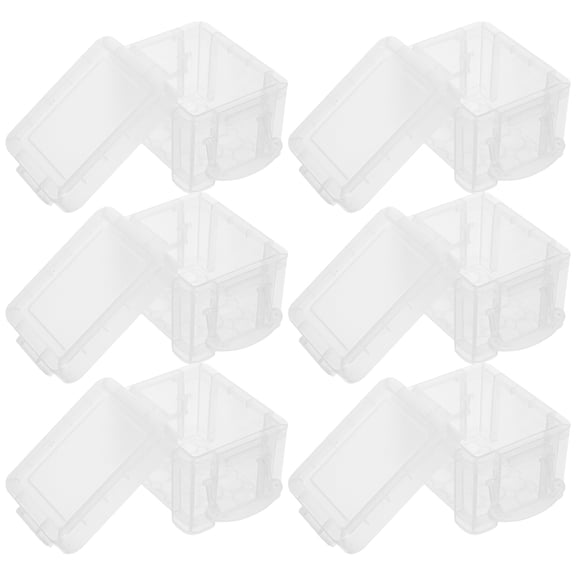 10pcs Small Storage Containers Mini Boxes with Lid for Jewelry Organization