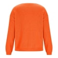 thumbnail image 5 of Long Sleeve Shirts for Women Sweater Tops V Neck Solid Knit Pullover Casual Lightweight Fall and Winter Fashion Top, 5 of 6