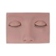 thumbnail image 4 of Cabeza de Maniquí de pestañas, tacto suave, extraíble, párpados, entrenamiento práctica de pestañas, extensión de pestañas, cabeza de Maniquí de goma B Yinane Cabeza de maniquí, 4 of 8