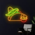 thumbnail image 3 of Handmadetneonsign Mexican Tacos Neon Sign, Nachos Tacos Neon Light, Tacos Led Light, Nachos Diner, 3 of 5