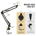 thumbnail image 4 of ZINGYOU USB Condenser Microphone, Plug and Play Computer Microphone Kit with Upgraded Boom Pop Filter Wide Sound Field, Studio Quality-Gold, 4 of 7