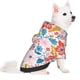 thumbnail image 2 of Balery Floral Ditsy Sudadera con Capucha para Perros Pequeños – Ropa para Mascotas, Disfraz para Perros y Gatos, Ideal para Fiestas y Cosplay-XX-Large, 2 of 7